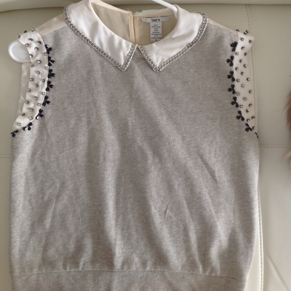 Bar III Gray Top